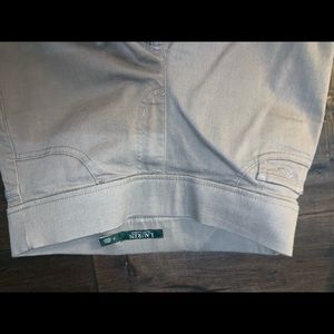 White and grey Ralph Lauren pants